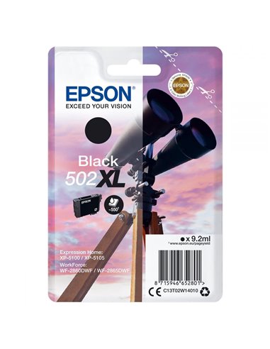 Ink Epson T02W14 C13T02W14010 Black XL - 9.2ml