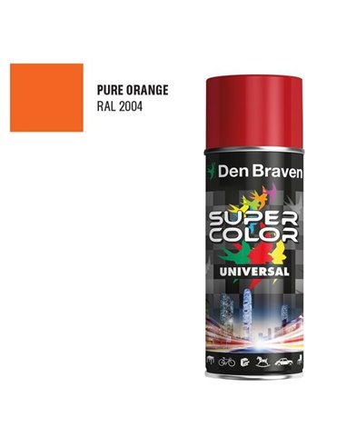 Den Braven SC UNIVERSAL ακρυλικό σπρέι πορτοκαλί 400ml
