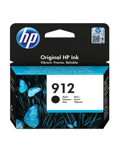 HP 912 Black Ink Cartridge ( 3YL80AE )