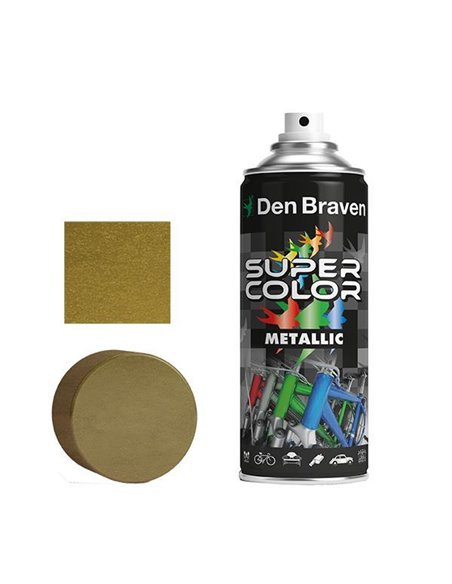 Den Braven SC σπρέι χρυσό μεταλλικό 400ml