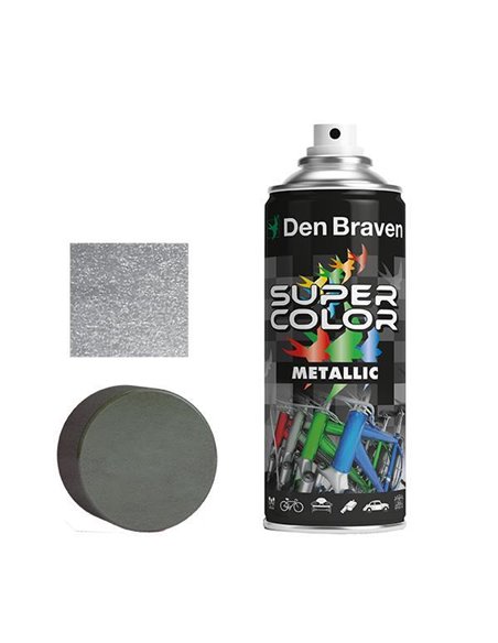 Den Braven SC σπρέι ασημί μεταλλικό 400ml