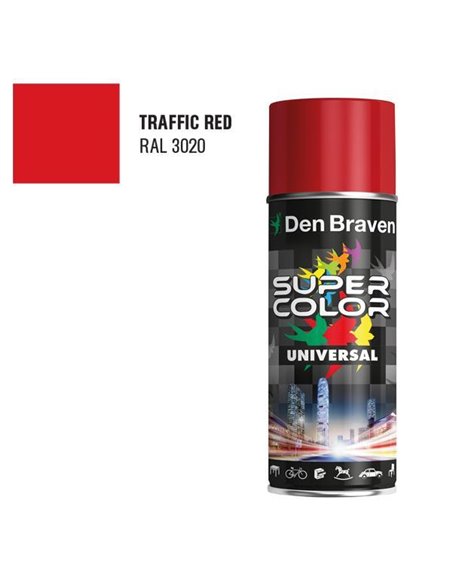 Den Braven SC UNIVERSAL ακρυλικό σπρέι κόκκινο 400ml