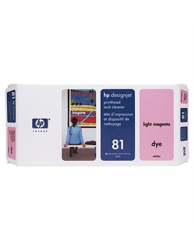 Ink HP No 81 Printhead Light Magenta and Cleaner 13ml