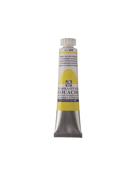 Talens τέμπερες extra fine 205 lemon yellow 20ml