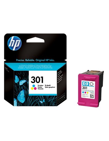 Ink HP No 301 Tri-Color - 3ml - 165Pgs