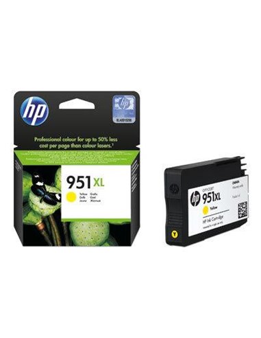 Ink HP No 951XL Large Yellow Ink Crtr