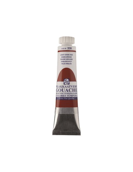 Talens τέμπερες extra fine 339 light oxide red 20ml
