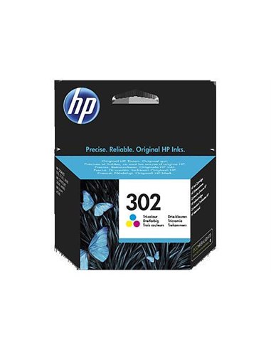 HP 302 TRI-COLOR INK CARTR