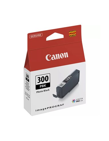 CANON Ink Cartridge PFI-300 PBK Black (14ml) - 4193C001