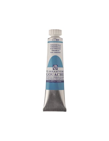 Talens τέμπερες extra fine 522 turquoise blue 20ml