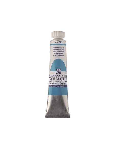 Talens τέμπερες extra fine 522 turquoise blue 20ml
