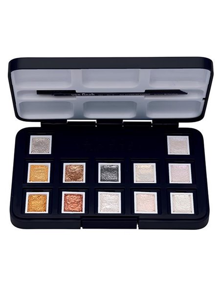 Talens van gogh νερομπογιές 12 χρωμάτων pocket box