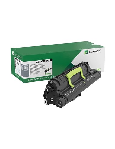 Developer Unit Laser Lexmark 72K0DK0 Black -300k Pgs