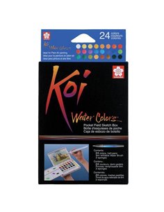 Sakura Koi νερομπογιές σετ 24 τεμ.