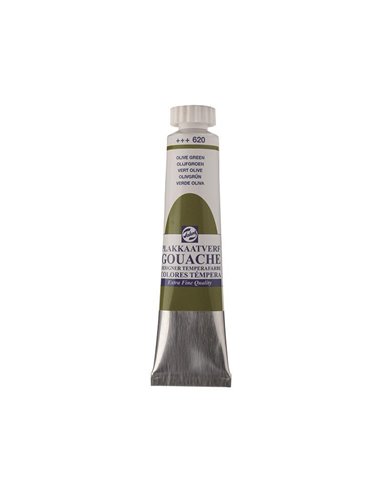 Talens τέμπερες extra fine 620 olive green 20ml