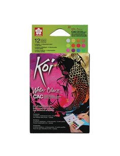 Sakura Koi cac νερομπογιές σετ 12 τεμ.