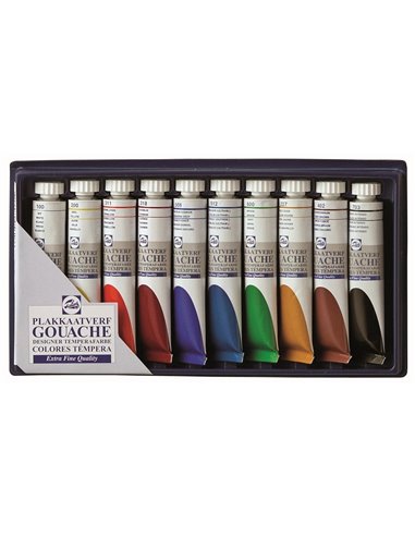 Talens τέμπερες extra fine 20ml σετ 10τεμ.