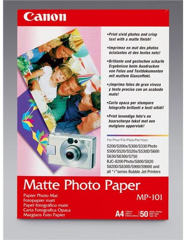 Photo Paper Canon Matte A4 50Shts 170g