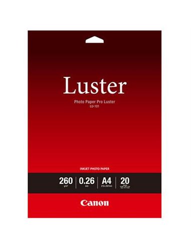 Paper Canon Pro-Luster LU-101 A4 20Shts 260gr