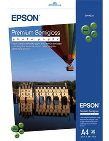 Premium Photo Paper Epson Semi Gloss A4 20Shts 251g
