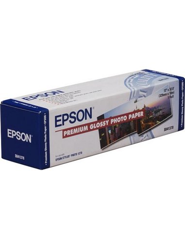 Premium Photo Paper Roll Epson Glossy 13" (329mm x 10m) 255g