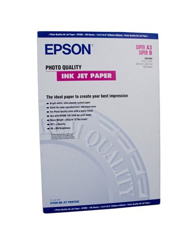 Photo Quality Inkjet Paper Epson Matt A3  105g 100Shts
