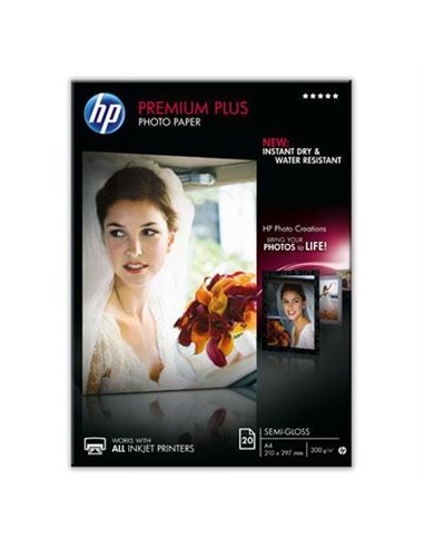Premium Plus Photo Paper HP Semi Gloss A4 20Shts