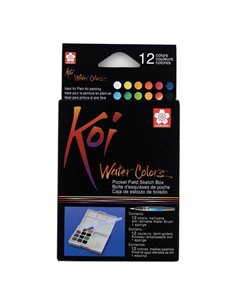 Sakura Koi νερομπογιές σετ 12 τεμ.