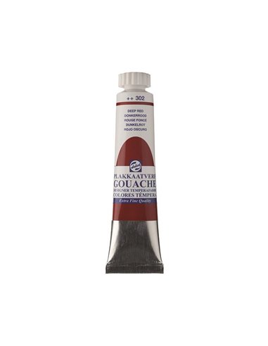 Talens τέμπερες extra fine 302 deep red 20ml