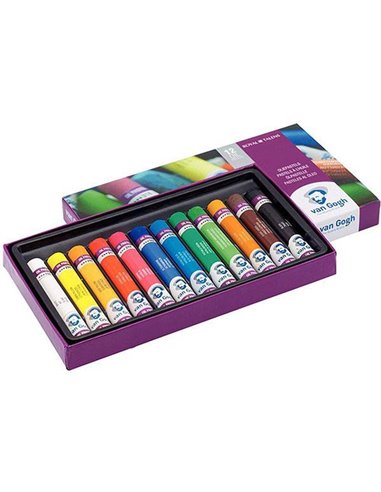 Talens Van Gogh oil pastel 12χρωμάτων