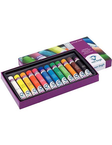 Talens Van Gogh oil pastel 12χρωμάτων
