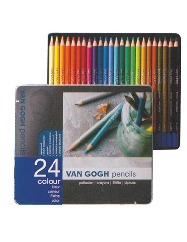 Talens van gogh ξυλομπογιές 24τεμ