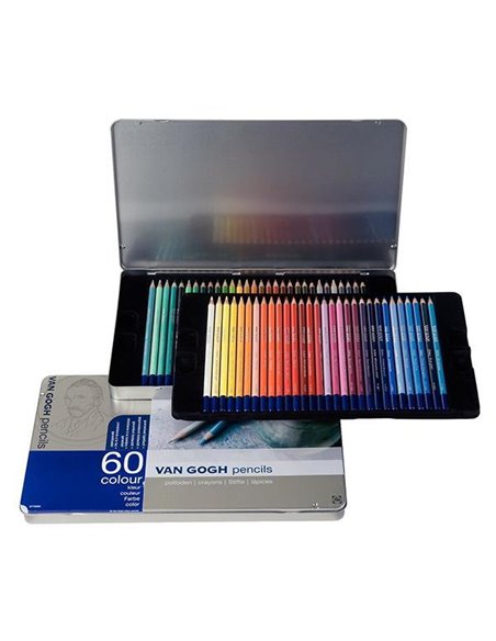 Talens van gogh ξυλομπογιές 60τεμ